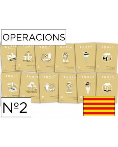 Cuaderno rubio operacions nº2 catalan
