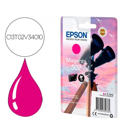 Ink jet epson singlepack magenta 502 ink