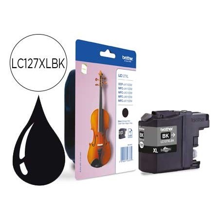 Ink jet brother mfc j4410dw 4510 dw negro alta capacidad 1200 pag