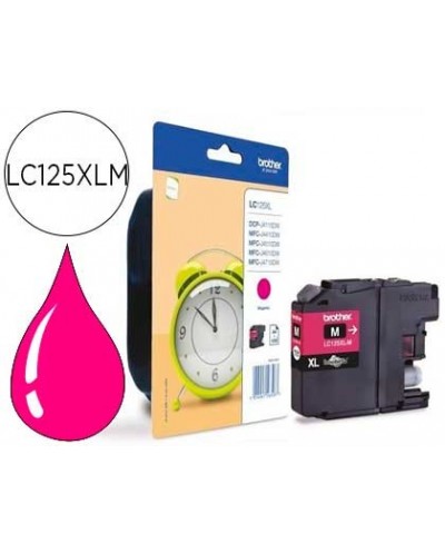 Ink jet brother mfc j4410dw 4510 dw magenta alta capacidad 1200 pag