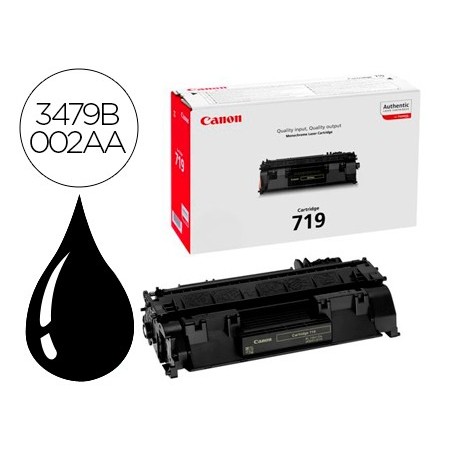 Toner canon crg 719 21k negro laser 2100 pag