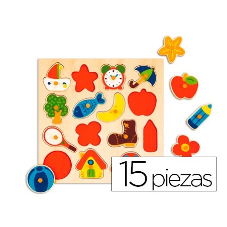 Puzzle diset silueta