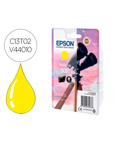 Ink jet epson singlepack amarillo 502 ink