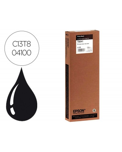 Ink jet epson gf surecolor serie sc p negro photo ultrachrome hdx hd 700ml