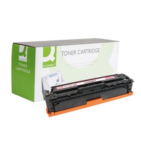 Toner q connect compatible hp cb543a color laser jet 1215 1515 1518 magenta 1400pag 