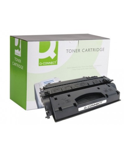 Toner q connect compatible hp ce505x para laserjet 6500pag negro