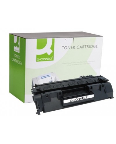 Toner q connect compatible hp ce505a laserjet negro p2035 2055 2055d 2055dn p2055x 3000pag 