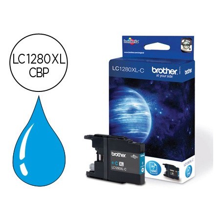 Ink jet brother lc 1280xlcbp cian 1200pag mfc j6510dw mfc j6710dw mfc j6910dw