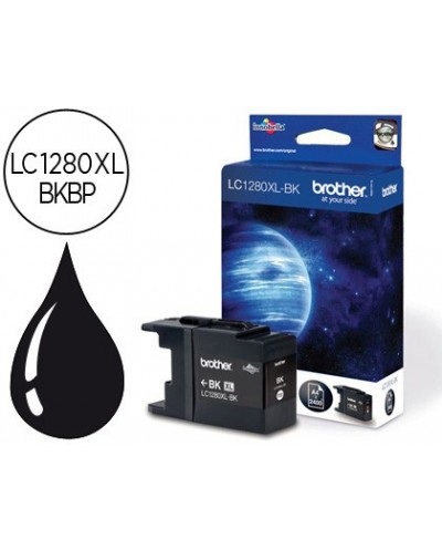 Ink jet brother lc 1280xlbkbp negro 2400pag mfc j6510dw mfc j6710dw mfc j6910dw