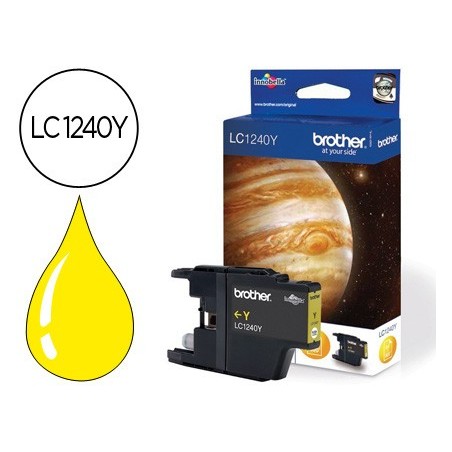 Ink jet brother lc 1240y amarillo 600pag mfc j6510dw mfc j6710dw mfc j6910dw