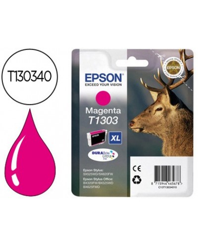 Ink jet epson stylus t1303 magenta office bx320f extra alta capacidad