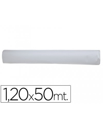 Mantel blanco en rollo 120x50 m
