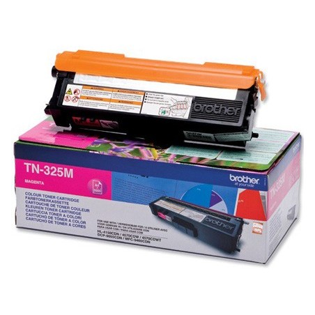 Toner brother tn 325m magenta 3500pag hl 4140cn hl 4150cdn hl 4570cdw dcp 9055cdn dcp 9270cdw