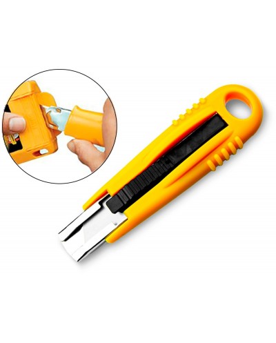 Cuter q connect kf14624 de seguridad con cuchilla retractil