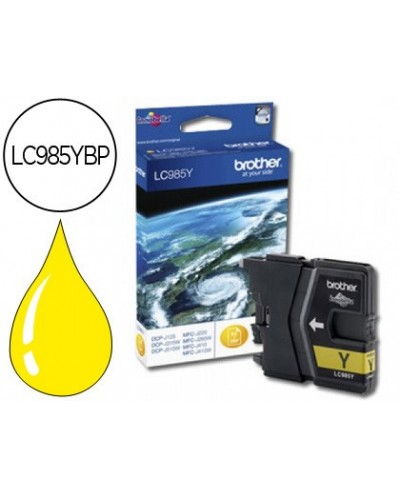 Ink jet brother lc 985y amarillo dcp j125 dcp j315w mfc j265w mfc j410 mfc j415w
