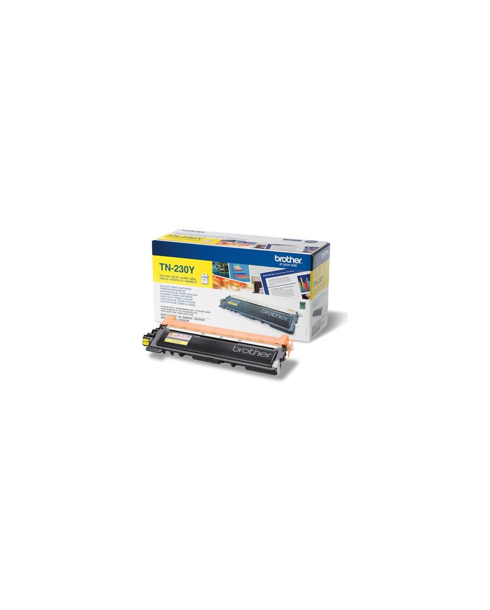 Toner brother tn 230 amarillo 1400pag hl 3040cn hl 3070cw dcp 9010cn mfc 9120cn mfc 9320cw