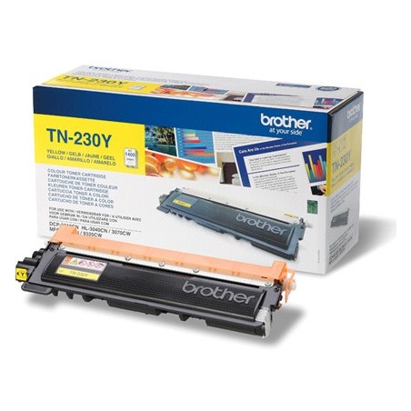 Toner brother tn 230 amarillo 1400pag hl 3040cn hl 3070cw dcp 9010cn mfc 9120cn mfc 9320cw