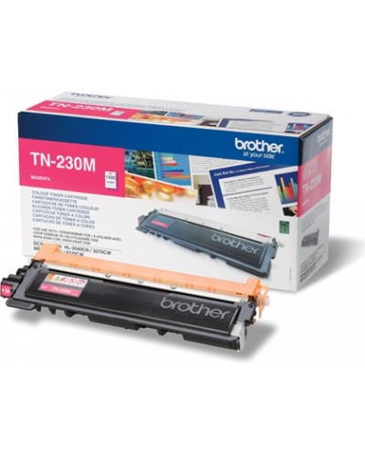 Toner brother tn 230 magenta 1400pag hl 3040cn hl 3070cw dcp 9010cn mfc 9120cn mfc 9320cw