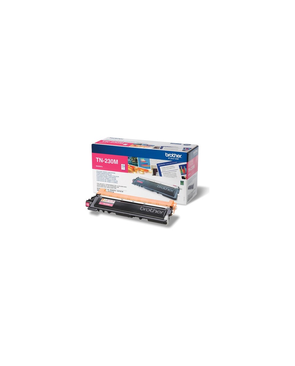 Toner brother tn 230 magenta 1400pag hl 3040cn hl 3070cw dcp 9010cn mfc 9120cn mfc 9320cw