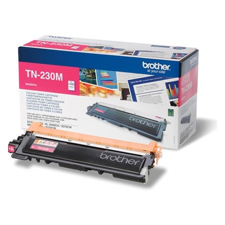 Toner brother tn 230 magenta 1400pag hl 3040cn hl 3070cw dcp 9010cn mfc 9120cn mfc 9320cw