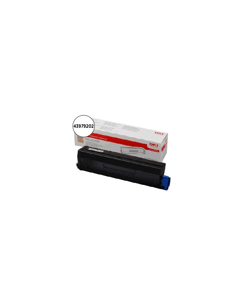 Toner oki b430 440 mb460 mb470 mb480 negro 7000pag 