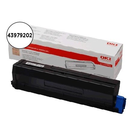 Toner oki b430 440 mb460 mb470 mb480 negro 7000pag 