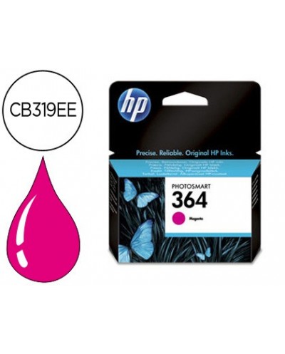 Ink jet hp 364 magenta photosmart premium c309a series c5300 c6300 b8500 d5400 300pag