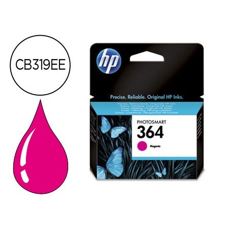 Ink jet hp 364 magenta photosmart premium c309a series c5300 c6300 b8500 d5400 300pag