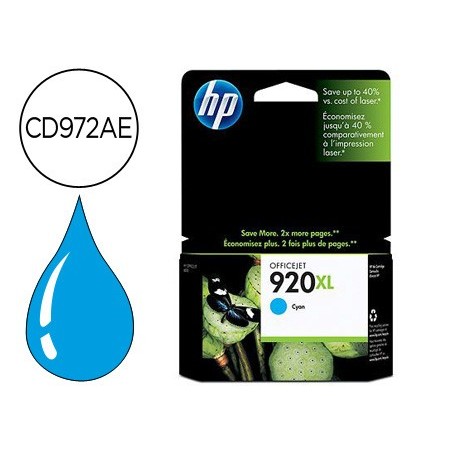 Ink jet hp 920xl cian 700pag officejet 920 6500