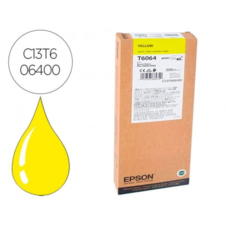 Ink jet epson gf stylus pro 4880 4800 amarillo