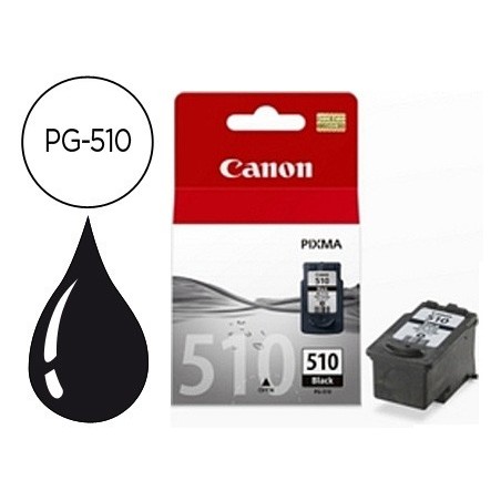 Ink jet canon pg 510 negro pixma mp240 260 480 220 pag