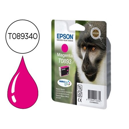 Ink jet epson t0893 magenta stylus s20 sx 100 sx 110