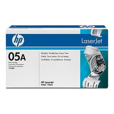 Toner hp 05a laserjet ce505a negro 2300 pag