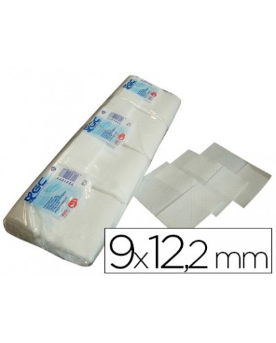 Servilleta mini servis blanca 9x12 2 cms paquete de 400 1 capa
