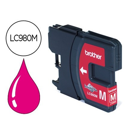 Ink jet brother lc 980m dcp 145 dcp 165 mfc 250 mfc 290 magenta
