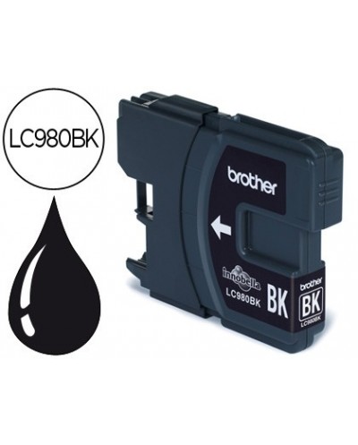 Ink jet brother lc 980bk dcp 145 dcp 165 mfc 250 mfc 290 negro