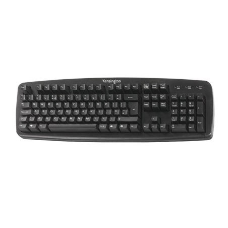 Teclado value kensington color negro 480x175x40mm tecnologia usb