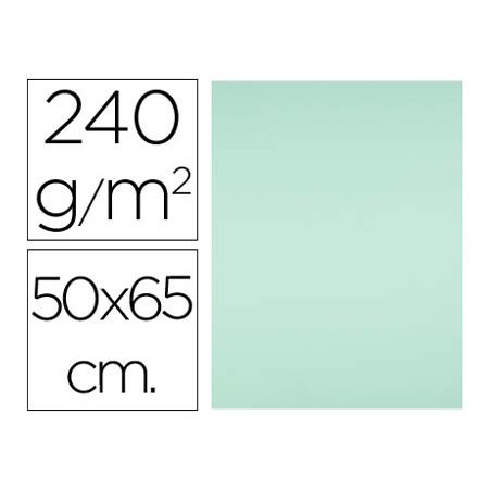 Cartulina liderpapel 50x65 cm 240g m2 verde