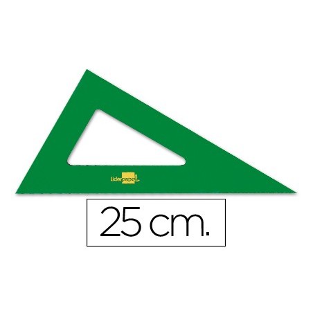 Cartabon liderpapel 25 cm acrilico verde