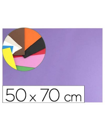 Goma eva liderpapel 50x70cm 60g m2 espesor 15mm lila