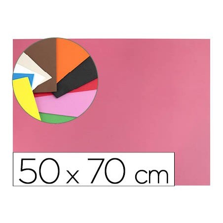 Goma eva liderpapel 50x70cm 60g m2 espesor 15mm rosa