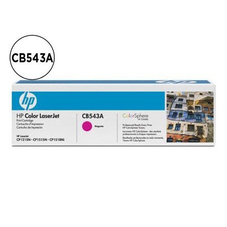 Toner hp cb543a color laserjet cp 1215 cp 1515 cp 1518 magenta with colorsphere 100pag 