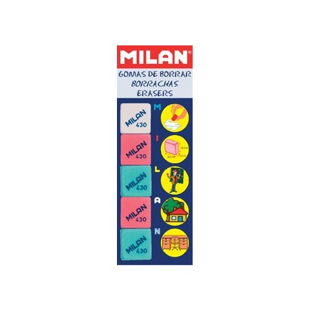 Goma milan 430 5 blister 5