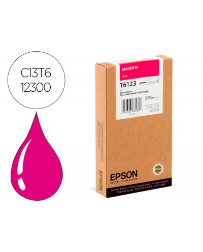 Ink jet epson gf stylus photo 7450 9450 7400 9400 magenta alta capacidad