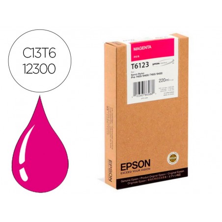 Ink jet epson gf stylus photo 7450 9450 7400 9400 magenta alta capacidad