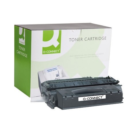 Toner q connect compatible hp lj p2015 q7553x 7000pag negro