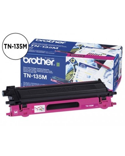 Toner brother tn 135m hl 4040cn 4050cdn 4070cdw dcp 9040 9045 mfc 9440 9840 magenta 40005 