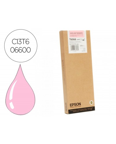 Ink jet epson gf stylus photo 4880 magenta claro vivo