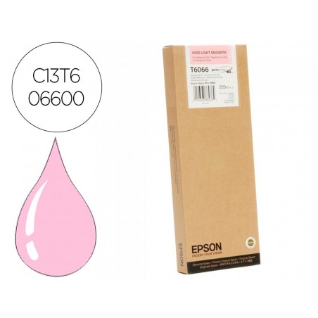 Ink jet epson gf stylus photo 4880 magenta claro vivo