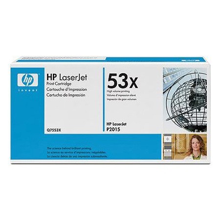 Toner hp laserjet p2015 negro 7000 pag 